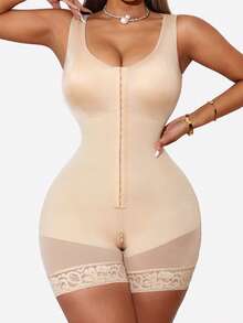 1 pieza Moldeador corporal completo para mujer, Cinturilla y Levantador de glúteos