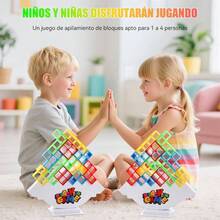 Juguete de Apilamiento con Equilibrio, Bloques Rusos de 64 Piezas, Juego de Equilibrio, Apto para Adultos, Nios y Nias a Partir de 3 Aos, Juguete de Equilibrio Perfecto para Todas Las Edades. - inicial - Ver 6