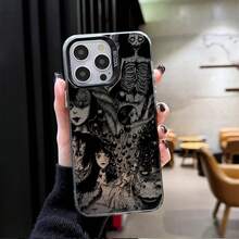 Terror Art Uzumaki Phone Case For Samsung Galaxy S23 S24 S25 S22 Ultra S21 Plus FE A56 A36 A26 5G A16 A06 4G Note 20 Cover - 1 - 查看 13