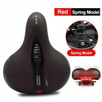 Bicycle Saddle Mountain Bike Seat Cushion Hollow Comfortable Shock Absorbing Ball Hollow Breathable Universal Seat