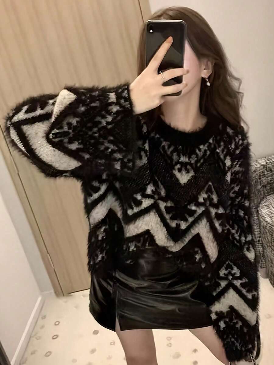 Women Sweaters - Negro - Ver 1