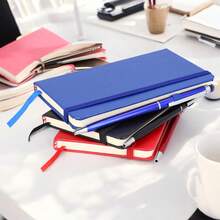 PromoClick Mini libreta de 80 hojas con boligrafo touch - Beis - Ver 4