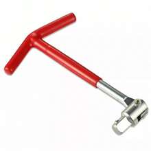 Sets Of 4PC T-BAR Spark Plug Removal Tool Flexible Spanner Socket 16mm 18mm 21mm - Red - View 4