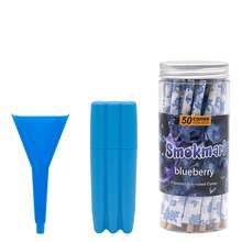 50pcs Assorted Smoking Papers, 4 Flavors To Choose From, Includes 1 Small Funnel + 1 Triple Storage Tube, Diverse Flavors, Fragrant Aroma, Portable And Easy To Use, Great For Travel, Birthday, Valentine's Day - Multicolor - View 15