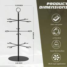 Red Wine Glass Rack Wrought Iron Wine Glass Storage Rack Creative Home Decoration Wedding Decoration High-Foot Glass Metal Hanger - Black - View 5