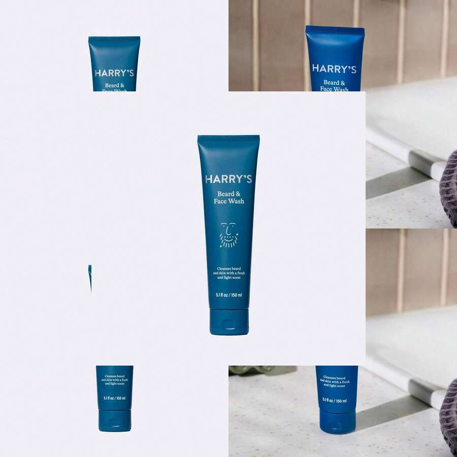 Harry's Beard & Face Wash 5.1oz - Effective Daily Cleaner For Fresh And Gentle Skin - 預設 - 查看 1