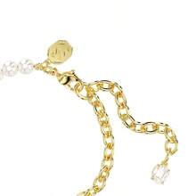 Swarovski 施華洛世奇 SWAN 紅天鵝仿珍珠手鍊女手鐲手鍊女生日禮物送母親送女友送愛人聖誕禮物新年禮物生日禮物開學禮物結婚禮物 - 紅色 - 查看 6