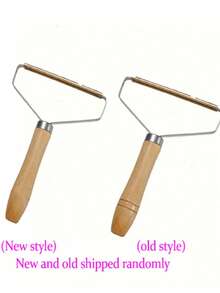 1/2/4pcs Manual Lint Remover Shaver Wool Sweater Clothes Fuzz Brush Wooden Handle Fabric Shaver Pet Hair Remover Lint Washer Cleaning Sheets - Multicolor - View 9
