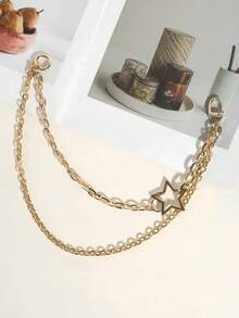 سلسلة بنطلون الجمجمة الرائعة للرجال - إكسسوارات أسلوب الشارع الهيب هوب - فضي - مشاهدة 12