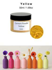 50 ml/1,69 oz Pigment de plâtre, 12 couleurs disponibles - Agent colorant à base d'eau pour le plâtre, les artisanats en époxy et la fabrication de bijoux. Colorant en poudre convenant à l'artisanat de résine, à la fabrication de bijoux DIY, à la coloration de bougies faites main, au ciment, à la teinture de peinture et plus encore. Poudre de pigment polyvalente, idéale pour les débutants - Multicolore - Voir 16