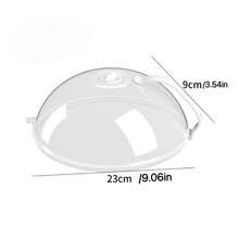 1个装多色微波炉适用、防油防溅盖，专为加热菜肴设计，耐热、防尘，保鲜盖，食品容器盖 - 彩色 - 查看 13