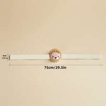 1pc/2pcs Cute Dog Window Curtain Tie Backs, Pet Room Decor, Mosquito Net Tie Ropes, Curtain Tie Backs, Door Curtain Tie Backs, Sun Shade Tie Ropes - Multicolor - View 3