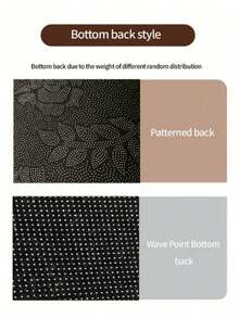 1 pièce Tapis infini en fausse laine verte - Doux, confortable, durable, convient pour la décoration de la chambre, du salon et de la salle de bain - Parfait pour la décoration de la maison - Cadeau de pendaison de crémaillère, tapis décoratif pour les fêtes de Noël