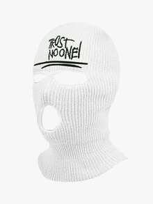 Mũ trùm đầu Balaclava thời trang ngoài trời màu trơn dành cho nam kèm khẩu trang cho ngày lễ tình nhân Halloween Mặt nạ trượt tuyết ngày lễ tình nhân - Nhiều màu - Xem 2