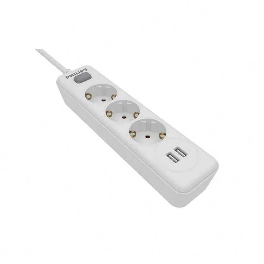 PHILIPS Adapters & Multi-Outlets - Branco - Ver 1