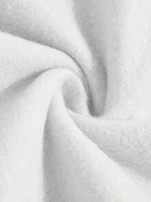 1 件男女通用连帽衫，饮料印花套头衫，羊毛衬里，适合秋冬季，适合日常休闲装、学校休闲装、通勤休闲装、情侣装、字母和英文图案 - 白色 - 查看 6