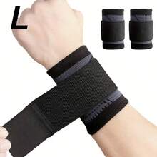 ZKBBO 2pcs Adjustable Wrist Compression Sleeves - Premium Support Wristbands With Hook And Loop Fastener, Black/Green, Suitable For Weightlifting, Fitness And Other Sports Wrist Stabilizer - Unisex - Multicolor - View 12
