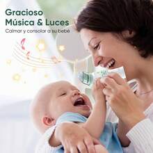 Limpiador  Eléctrico para Bebés,Saca Mocos para Bebe con 5 Niveles de Succión Ajustables,3 Cabezales de Silicona,Extractor de Mocos para Bebe con Música y Luz,Aspirador  para Bebe Carga USB - 1 - Ver 8