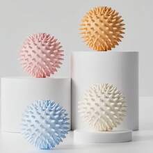 Bóng massage thư giãn cơ, Bóng massage chân, Bóng massage gai tập yoga giúp giảm đau cơ, Bóng massage thể dục vai và cổ - Nhiều màu - Xem 5