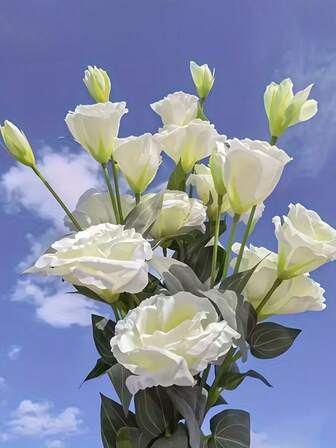 1/3 piezas Flores de Delphinium blancas artificiales, 69 cm de largo con tallos, flores y brotes blancos, adecuadas para decoración de bodas, fiestas, ramos de novia, San Valentín, decoración primaveral, decoración del hogar, decoración de mesas y jarrones