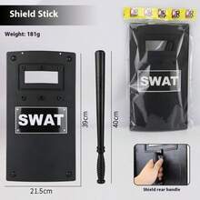 Role Play Costume, Pretend Play Prop, SWAT Cosplay Set, CS Game Outfit, Pretend Play Set, Party Costume Set, Gift For Boys, Birthday Gift, Christmas Gift - Multicolor - View 10