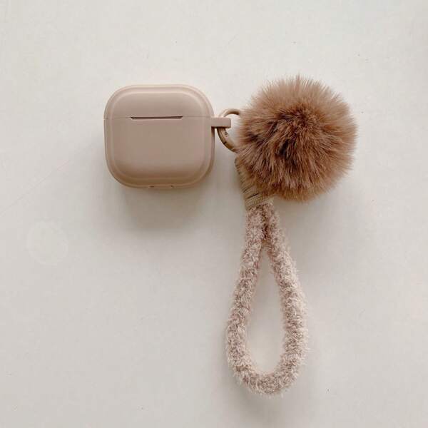 غطاء سماعة الأذن من السيليكون بلون واحد، غطاء سماعة أذن بلوتوث محمول مضاد للسقوط ناعم، مناسب لسماعات 1/2/3/4/Pro