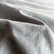 1pc Solid Gray Comforter, Minimalist Nordic Style Polyester Filled Bedding For Autumn/Winter, With 3D Quilting Details, Wavy Edges, And Round Embossed Patterns For Warmth, Breathability, And Lightweight Durability, Suitable For All Seasons, Perfect Gift For Christmas, New Year, Thanksgiving, And Home Essential - Grey - View 9