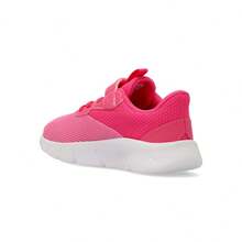 Puma Deportiva niña Flex Focus Modern AC, Zapatos deportivos plano para niños, Deportivas cierre tira adherente - Modelo 401519 - Rosa, Marino, Negro, Azul - ✅ Entrega 24/72h a España (península) - Rosa - Ver 4