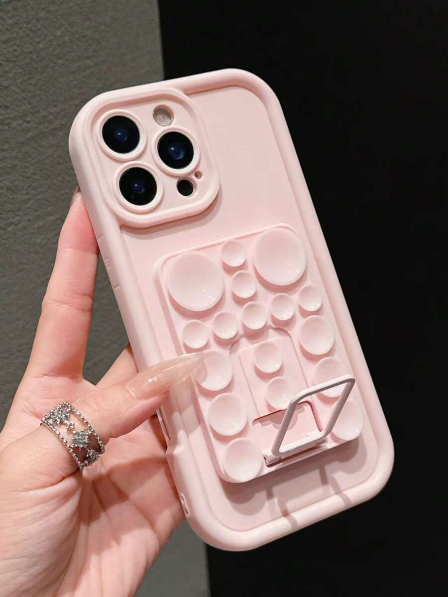 粉色单件装硅胶吸盘手机支架，多功能手机壳，兼容 16 Pro Max/16/16 Pro/16 Plus/15/15 Pro Max/15 Pro/15 Plus/11/12/13/14 Pro Max/11 Pro/11 Pro Max/12 Pro/12 Pro Max/13 Pro/13 Pro Max/7 Plus/14 Pro/14 Pro Max/14 Plus/17/AIR/17 Pro Max
