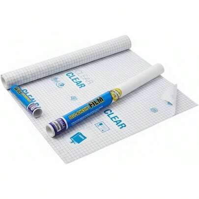 Book Wrap - Book Cover Self Adhesive Book Protector Book Covers Paperbacks, Plastic Cover Books, Contact Paper Peel And Stick, 17.5x 1. Yard Roll, 1 - Roll