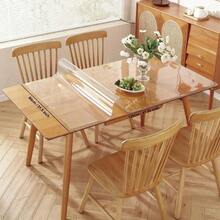 1 件 0.25 毫米厚透明 PVC 桌布保护垫，无味，防水，防油，耐热，适用于酒店、家庭、咖啡桌、书桌、电脑垫 - 白色 - 查看 26