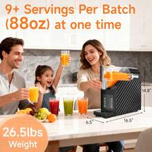 BackID 88oz Slushie Maker Machine,Auto-Clean,LED Display,3 Preset Program, Frozen Drink Smoothie Slushy Machine For Milkshakes, Margaritas, Frappes And More - US B Type Plug(110-127V) - View 2