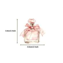 50PCS Pink Transparent Stickers Vinyl Aesthetics Stickers For Scrapbooking, Diary, Laptop, Bumper, Skateboard, Water Bottle, Computer, Phone, Cartoon, Hard Hat, Car Stickers And Decals - Hồng - Xem 3