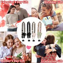 1pc Women's Adjustable Crossbody Phone Holder With Zipper Pouch, Black