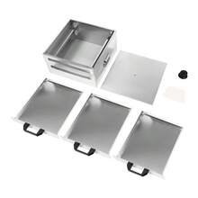 Commercial Double-Tier Rice Noodle Roll Machine 304 Stainless Steel Construction With 3D Annular Steam System - Silver - View 9