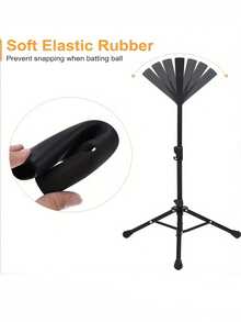 一套棒球击球座训练器材，可调节击球座支架，棒球/垒球练习训练器 - 彩色 - 查看 7