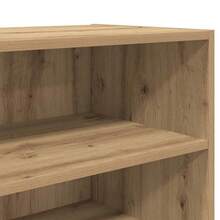 vidaXL Sideboard Handwerks-Eiche 103,5x35x70 Cm Holzwerkstoff - Yellow - View 8