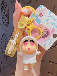 Crayon Shin-Chan Cartoon Car Key Chain Pendant Cute Doll Backpack Pendant Key Chain For Birthday Party Graduation Party Small Gifts Halloween Christmas Easter - Multicolor - View 1