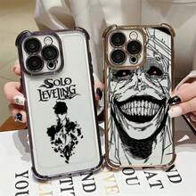 Funda de Plating de Nivelación L de Anime S-Solos para Oppo Reno12 Reno11 Reno10 Reno8 Reno7 Reno6 Reno5 Z T Pro Plus 4G 5G con Cubierta de Airbag - DDW-260DD88035A3 - Ver 3