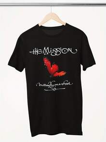 The Mission T-Shirt - Black - View 1