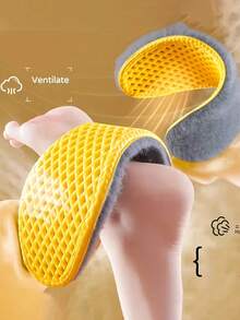 保暖鞋垫 - 柔软舒适，防滑设计 - 适用于冬季鞋、运动鞋、雪地靴 - 有效保暖，抵御双脚寒冷 - 男女通用 - 适合运动、日常穿着及极寒环境 - 保暖舒适的鞋垫 - 彩色 - 查看 3