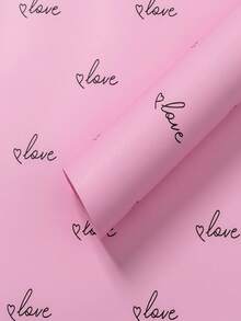 10张情人节新款爱心花朵包装纸，花束包装纸，手工DIY插花材料 - 彩色 - 查看 14