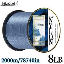 Chelesh 2000m Smooth Nylon Monofilament Fishing Line, -Resistant, Easy Casting, Anti-Aging, Multiple Colors & Strengths Available, Suitable For Carp Fishing, DIY Jewelry Beading - Multicolor - View 59