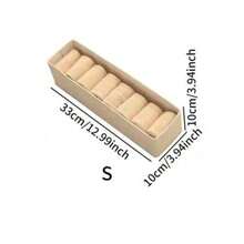 1/2pcs Beige Oxford Cloth Foldable Drawer-Style Clothing Storage Box Without Compartments For Closet, Jeans, And Sweater Organization. Decorations Autumn Decor Festival Decor Room Decor Home Decor Fall Decor Bedroom Decor - Beige - View 8