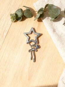 带心形星形钥匙扣的金属唇膏盒 - 不锈钢材质，唇膏收纳盒 / 钥匙圈 / 袖珍镜，适合女性 / 学生、学校 / 工作 / 社交活动、感恩节 / 秋季、友谊礼物 / 惊喜礼物，别致实用（金属钥匙扣 / 唇膏盒 / 化妆盒 / 送给她的礼物 / 学生配饰 / 时尚配饰） - 彩色 - 查看 11