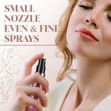 ​​1pc Portable Mini Perfume Atomizer Spray Bottle Set – Refillable Travel Size Fragrance Dispenser For On-The-Go Touch-Ups – Ideal For Carrying Your Favorite Scents In Purses, Pockets, Gym Bags, And During Travel Or Shopping Trips – Leakproof, Easy To Fill, And Perfect For Parties & Everyday Use Back To School Perfume Bottle - Pink - View 3