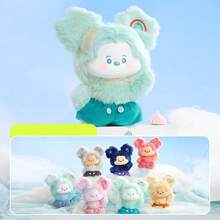 Miniso Cloud Fantasy Series Vinyl Plush Blind Box Vinyl & Plush Material Dreamy Color Matching Desktop Display Decoration(Random Delivery)(1 PC) - Multicolor - View 2