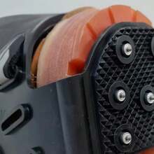 Outdoor Hiking, Climbing, Camping, Ice Climbing, 7-Claw Silicone Reflective Snow Cleats, Wear-Resistant Anti-Slip Shoe Covers