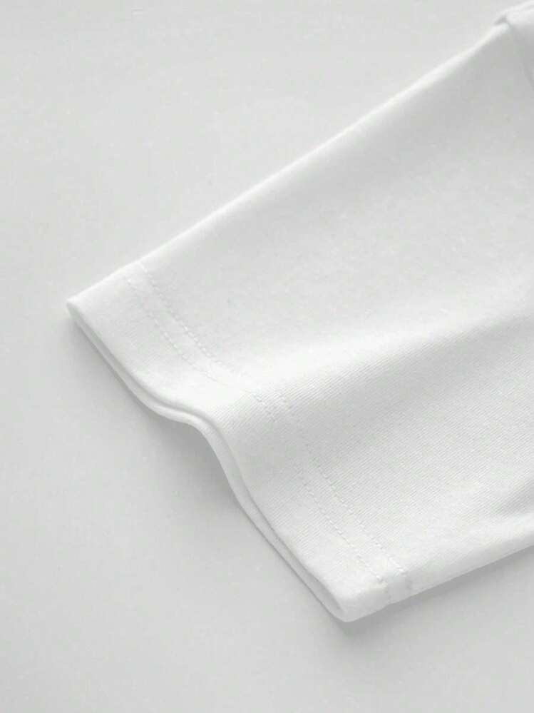 Diseño De Texto Aero Est 87 Representa Espíritu De Libertad Juventud Y Energía Urbana Inspirando Confianza En Cada Día Activo Camiseta De Niño Mangas Cortas Algodón Suave Ropa Infantil Casual Estilo Moderno Verano Moda Niños - Blanco - Añade 3