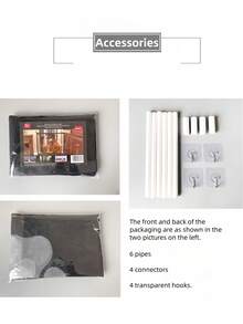 Dog Gate For Stairs, Magic Dog Gate Indoor Doorway, Safety Dog Blocker Gate For Dogs Cats, Self-Assembly Pet Mesh Gate For Hallways, Katten Spullen, Honden Spullen, Cat